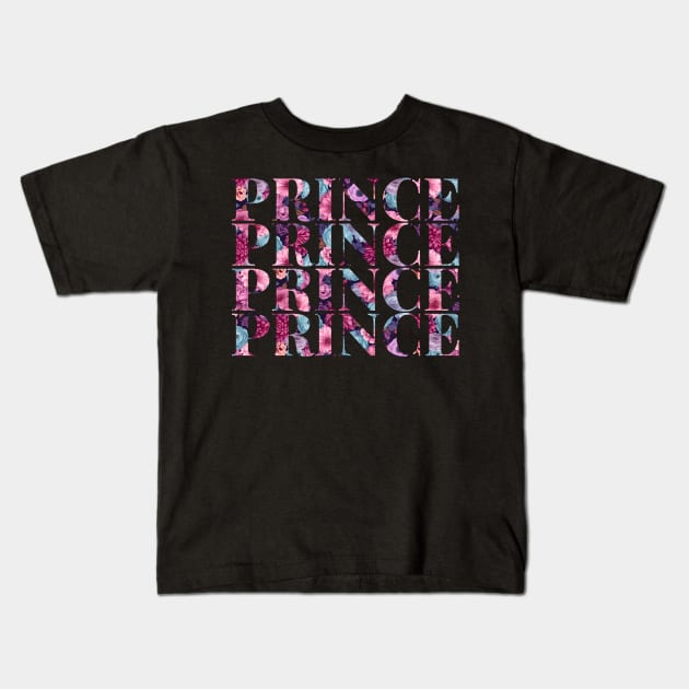 Prince times four Kids T-Shirt by Dream Station
